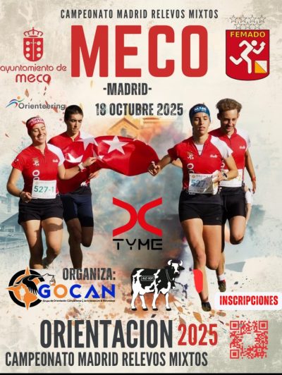 a. CARTEL CAMPEONATO MADRID RELEVOS MIXTOS